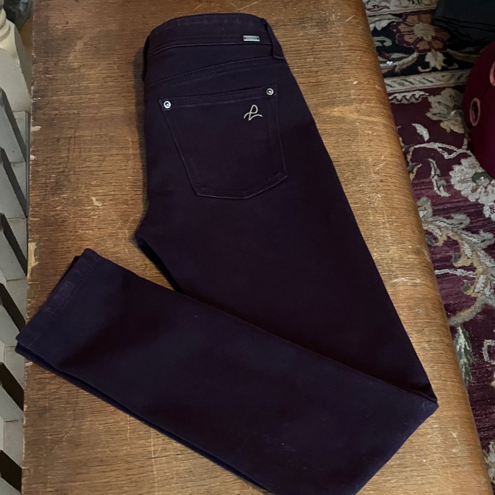 ✨DL1961 Emma Rosewood Power Legging Color  Plum Size 25